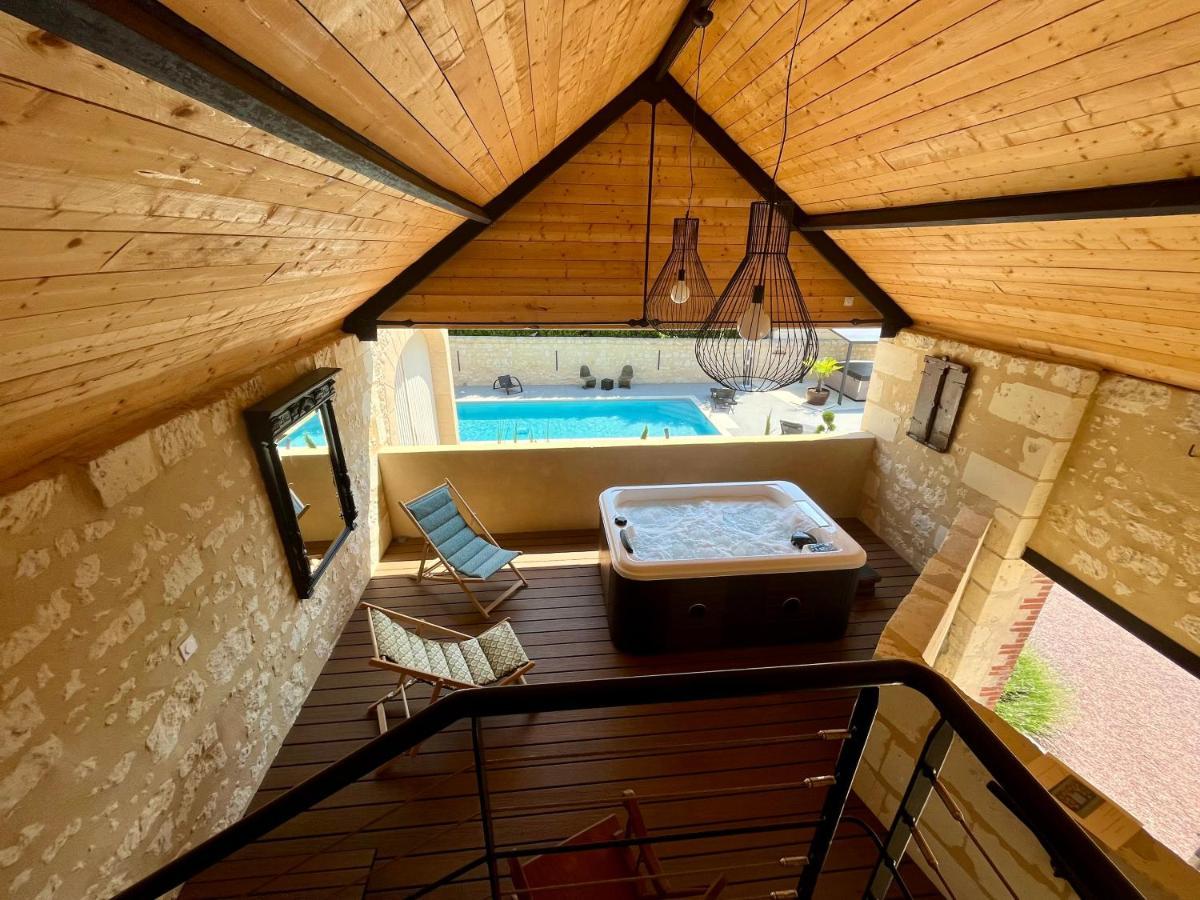 Cave Auger La Maison D'Hotes Restigne Ngoại thất bức ảnh